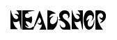 Headshop original font preview