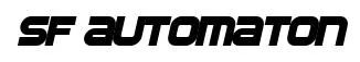 SF Automaton Bold Oblique preview