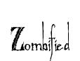 Zombified original font preview