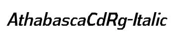 AthabascaCdRg-Italic