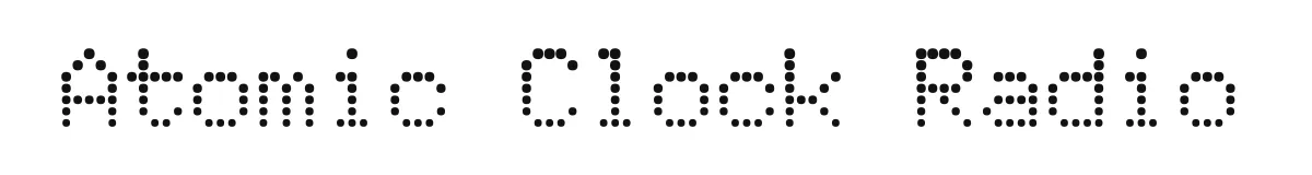 Atomic Clock Radio font preview