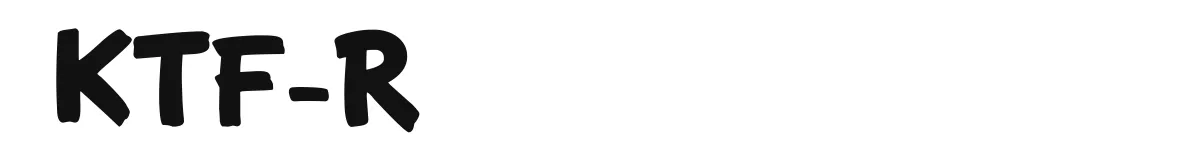 KTF-Roadbrush original font preview