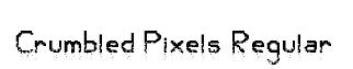 Crumbled Pixels Regular