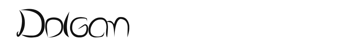 Dolgan original font preview
