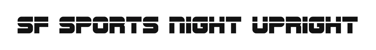 SF Sports Night Upright original font preview