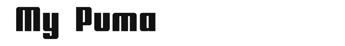 My Puma original font preview