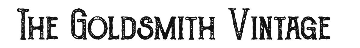 The Goldsmith Vintage original font preview