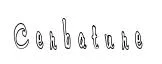 Cerbature original font preview