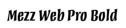 Mezz Web Pro Bold