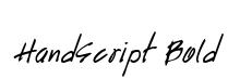 HandScript Bold