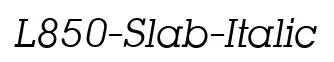 L850-Slab-Italic