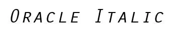 Oracle Italic