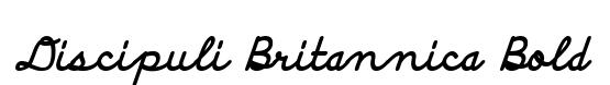 Discipuli Britannica Bold