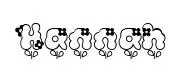 Hannah original font preview
