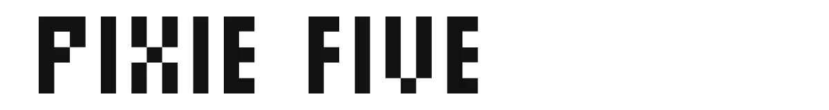 Pixie Five original font preview