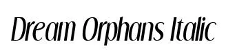 Dream Orphans Italic