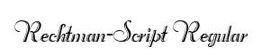 Rechtman-Script Regular