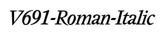 V691-Roman-Italic