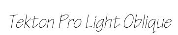 Tekton Pro Light Oblique
