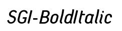 SGI-BoldItalic