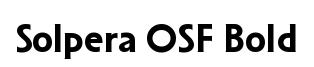Solpera OSF Bold