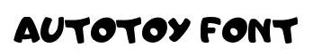 AutoToy font