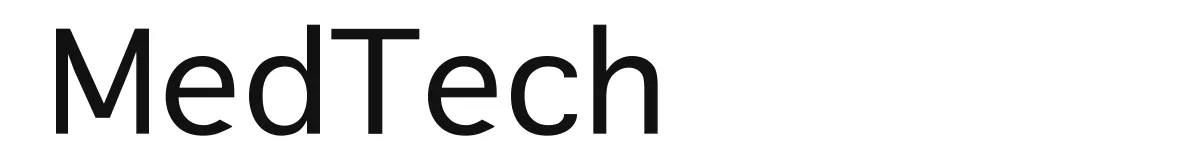 MedTech original font preview