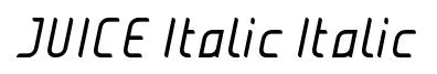 JUICE Italic Italic