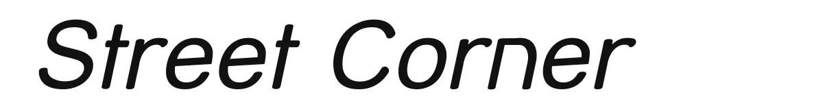 Street Corner Oblique preview