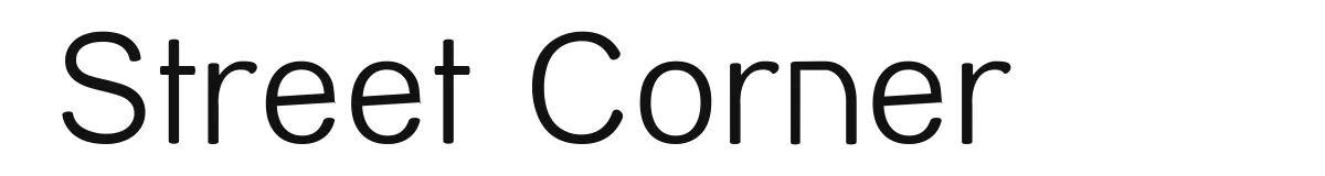 Street Corner Thin preview