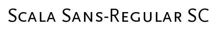 Scala Sans-Regular SC