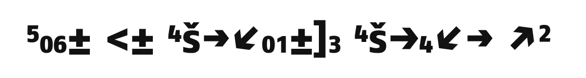 Fago No Extrabold Expert SC original font preview