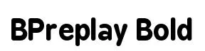 BPreplay Bold