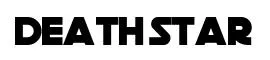 Death Star font preview