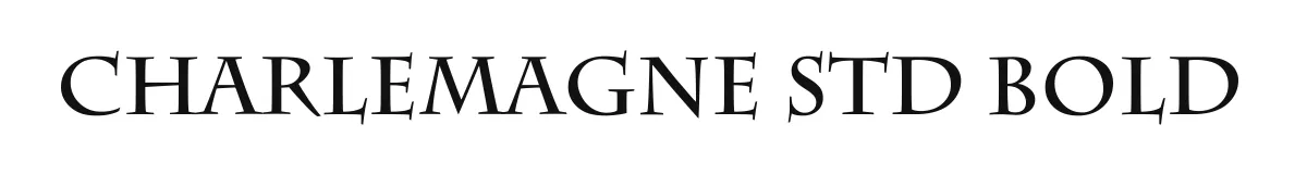 Charlemagne Std Bold font preview