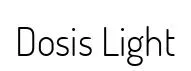 Dosis Light