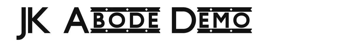 JK Abode Demo original font preview