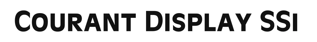 Courant Display SSi original font preview