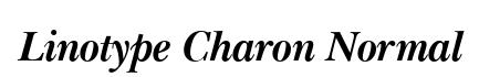 Linotype Charon Normal