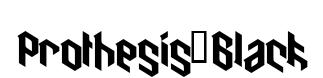 Prothesis-Black