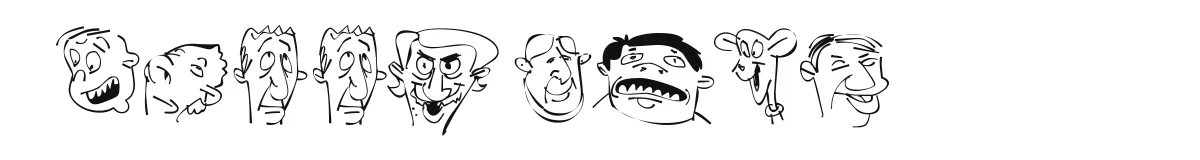 Sappy Mugs font preview