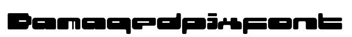 Damagedpixfont