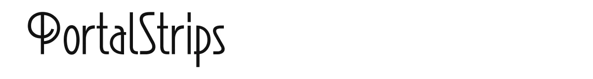 PortalStrips original font preview