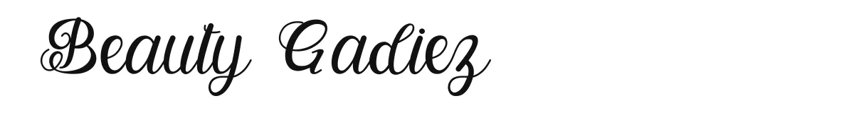 Beauty Gadiez font preview