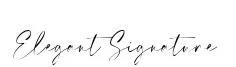 Elegant Signature