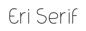 Eri Serif