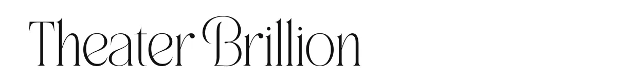 Theater Brillion original font preview