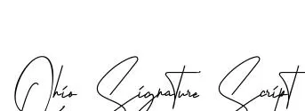 Ohio Signature Script