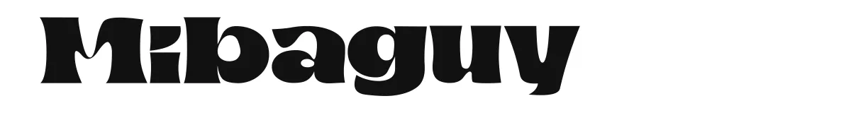 Mibaguy original font preview