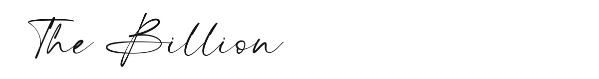The Billion original font preview